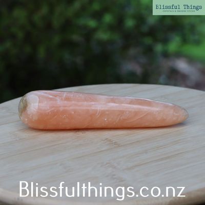 Apricot/Orange Calcite Wand