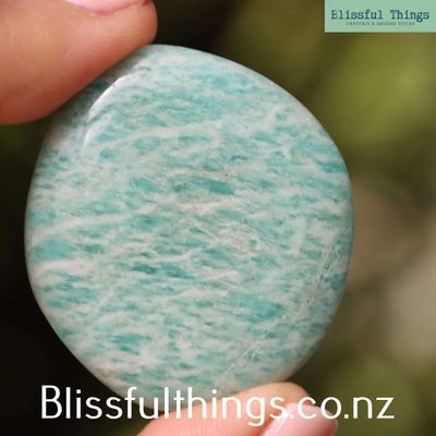 Amazonite Flat Stone