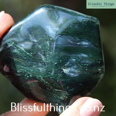 Moss Agate Tumble Polished