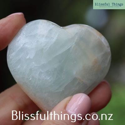 Caribbean Calcite Heart