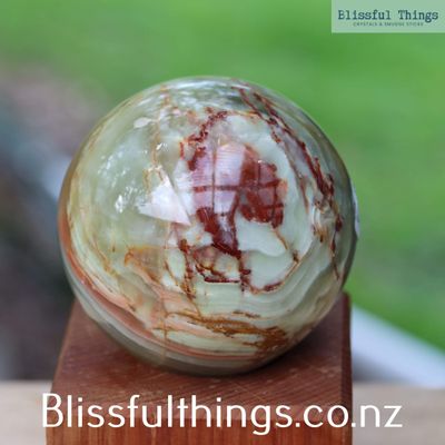 Banded Calcite Sphere