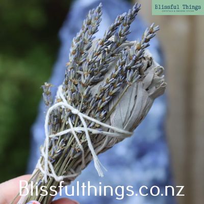 White Sage &amp; Lavender Smudge Stick &#039;Mini&#039;