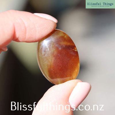 Amber Oval Cabochon