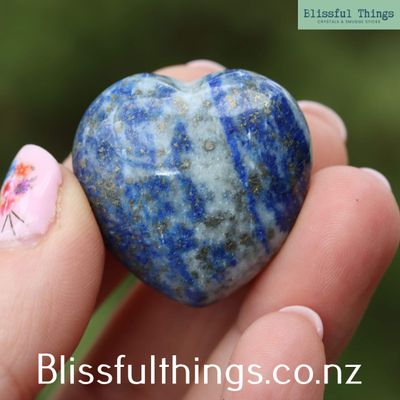 Lapis Lazuli Heart