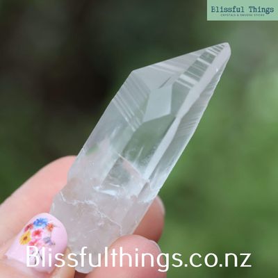 Lemurian Quartz Point with Window