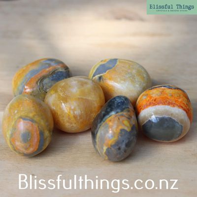 Bumblebee Jasper Tumble Polished