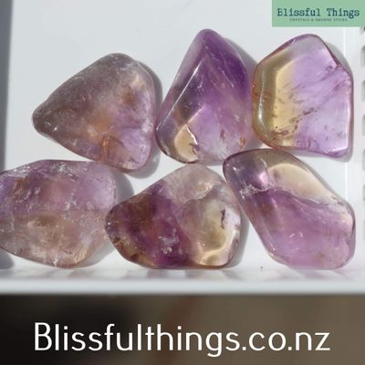 Ametrine Tumble Polished Lot