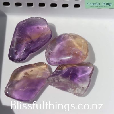 Ametrine Tumble Polished Lot