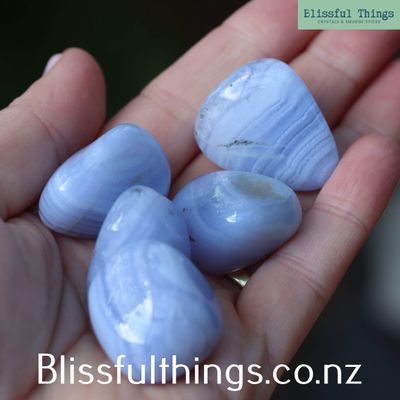 Blue Lace Agate Tumble Polished