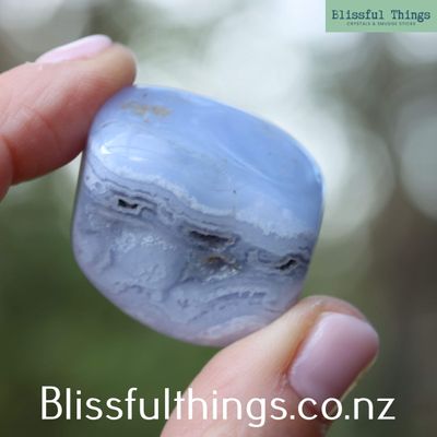 Blue Lace Agate Tumble Polished