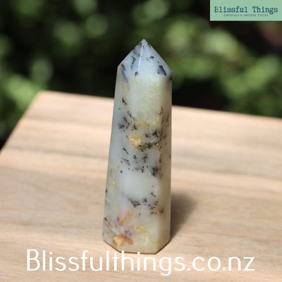 Dendritic Opal/ Merlinite Tower