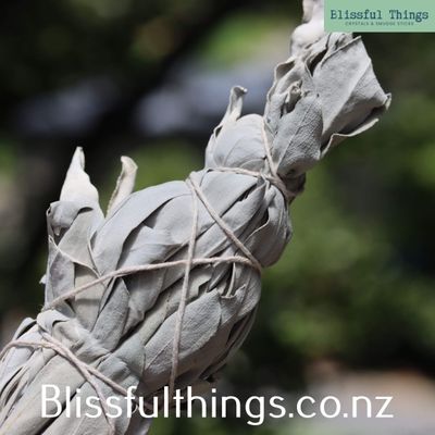 White Sage Smudge Stick &ndash; Grown &amp; Made in Aotearoa NZ. (small)
