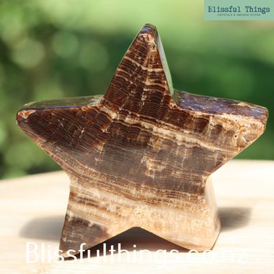 Chocolate Calcite Star