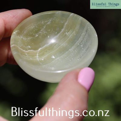 Banded Calcite Mini Bowl