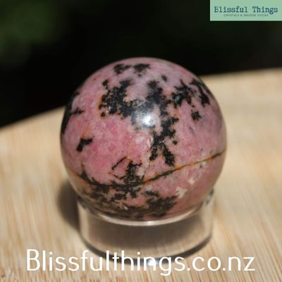 Rhodonite Sphere