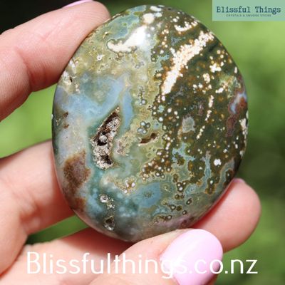 Ocean Jasper Palm Stone