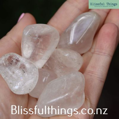Clear Quartz Crystal Tumble Polished