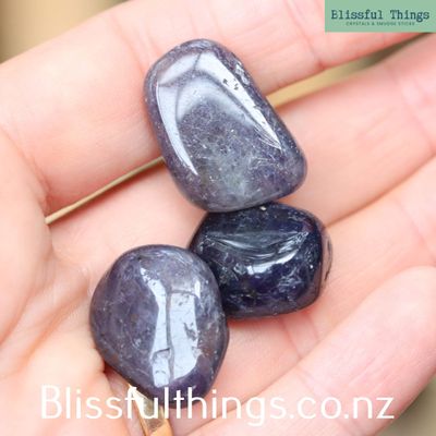 Iolite Tumble Polished
