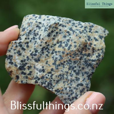 Dalmatian Jasper, Raw