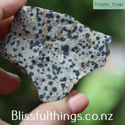 Dalmatian Jasper, Raw