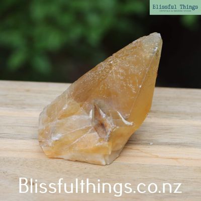 Honey Dog Tooth Calcite Crystal