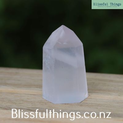 Girasol Rose Quartz Tower