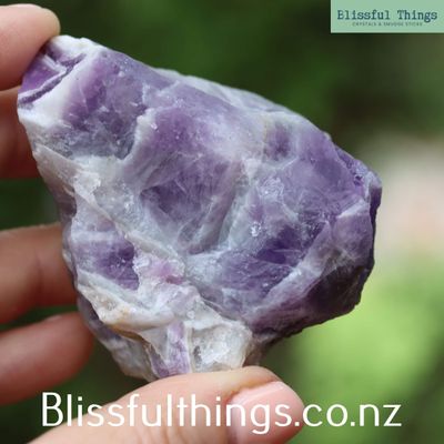 Chevron Amethyst Raw