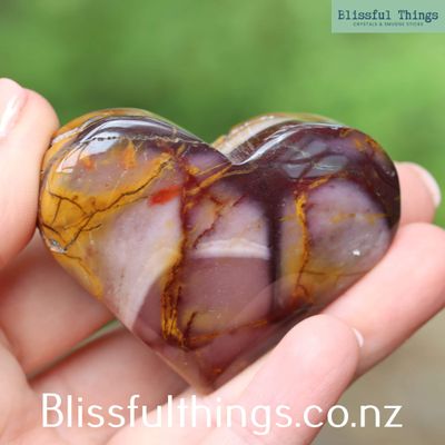 Mookaite Jasper Heart