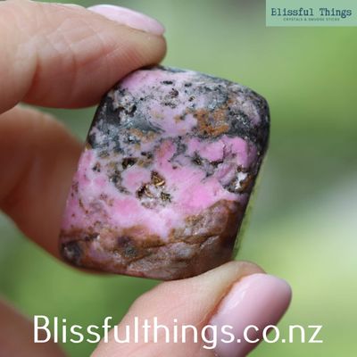 Cobaltian Calcite Tumbled