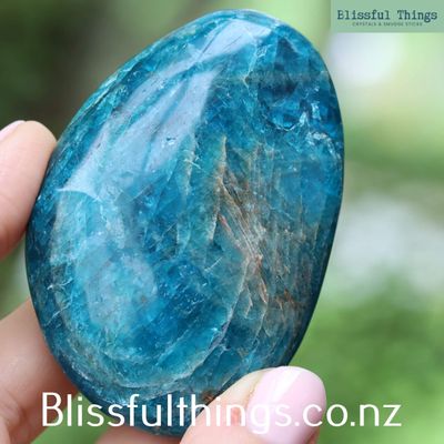 Apatite Palm Stone