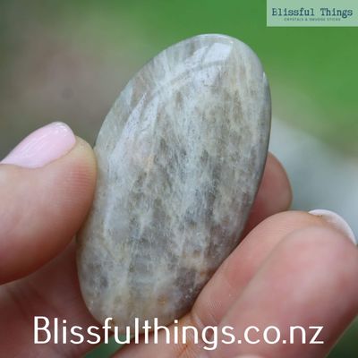 Moonstone and Sunstone Tumble Polished.