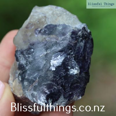 Silver Leaf lepidolite. Polished Face