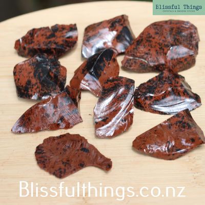 Mahogony Obsidian Raw Lot. 130grams