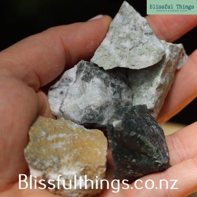 Tree Agate Raw Lot, 110grams