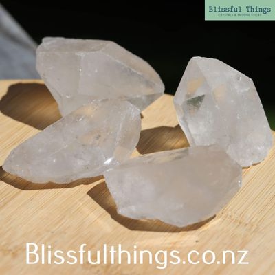 Clear Quartz Points x4