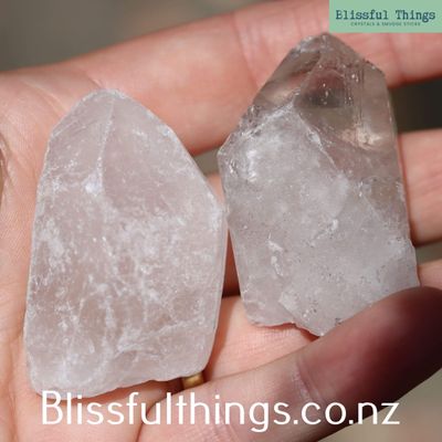 Clear Quartz Points x2