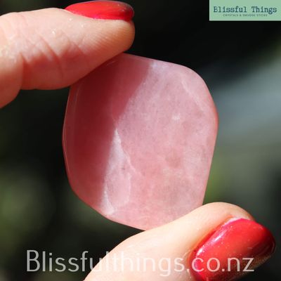 Petalite Polished Flat Stone
