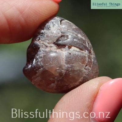 Australian Zircon &ndash; Semi-Tumbled Crystal