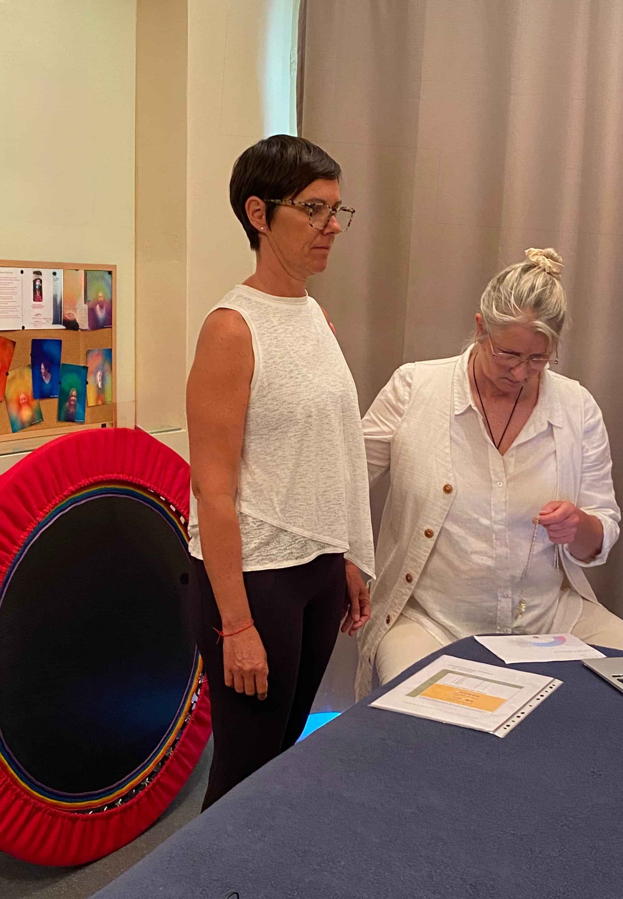 Model being tested during the XenPod test session