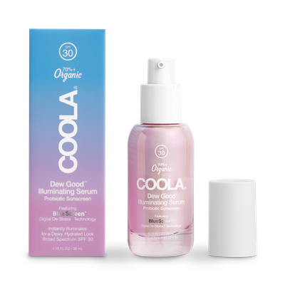 Coola Dew Good Illuminating Serum Probiotic Sunscreen