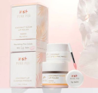 Pure Fiji Lip Kit- Coconut