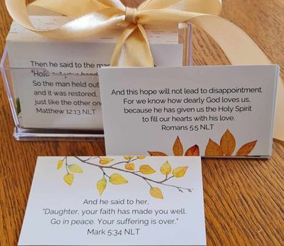 Healing Declaration Cards