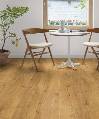 Cambridge Oak Natural Laminate Flooring | Clix XL