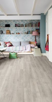 Milford Grey Oak Laminate Flooring | Park Lane