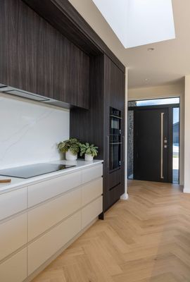 Quick-Step Impressive Design Herringbone Cardamom Oak Laminate Flooring
