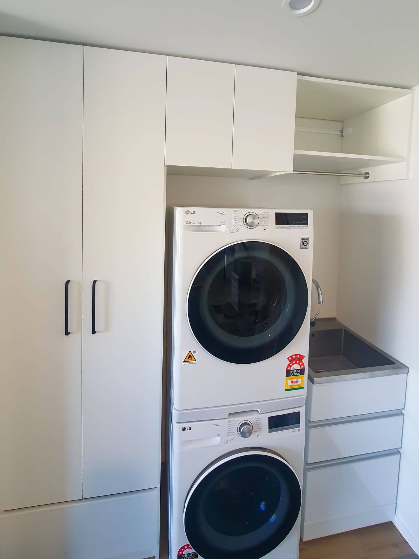 Custom Made Laundry Cupboards