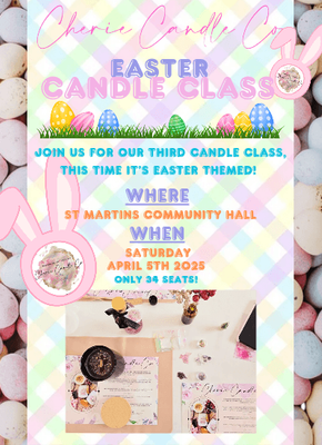 Candle Workshop 🥰 Easter Edition! 5/04/2025