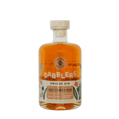 LIMITED EDITION - Dabblers Naturally Infused Hot Cross Bun Gin - 500ml