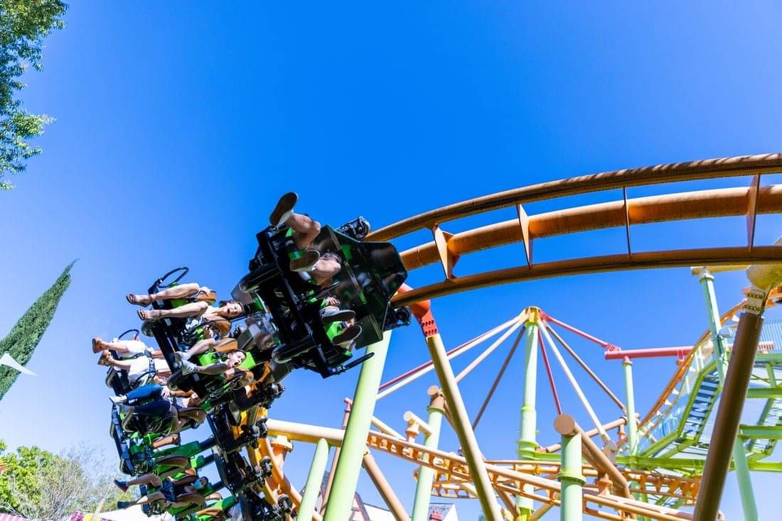 Rollercoast fun at Dreamworld