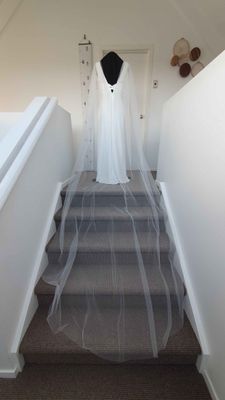Ivory Cape Veil